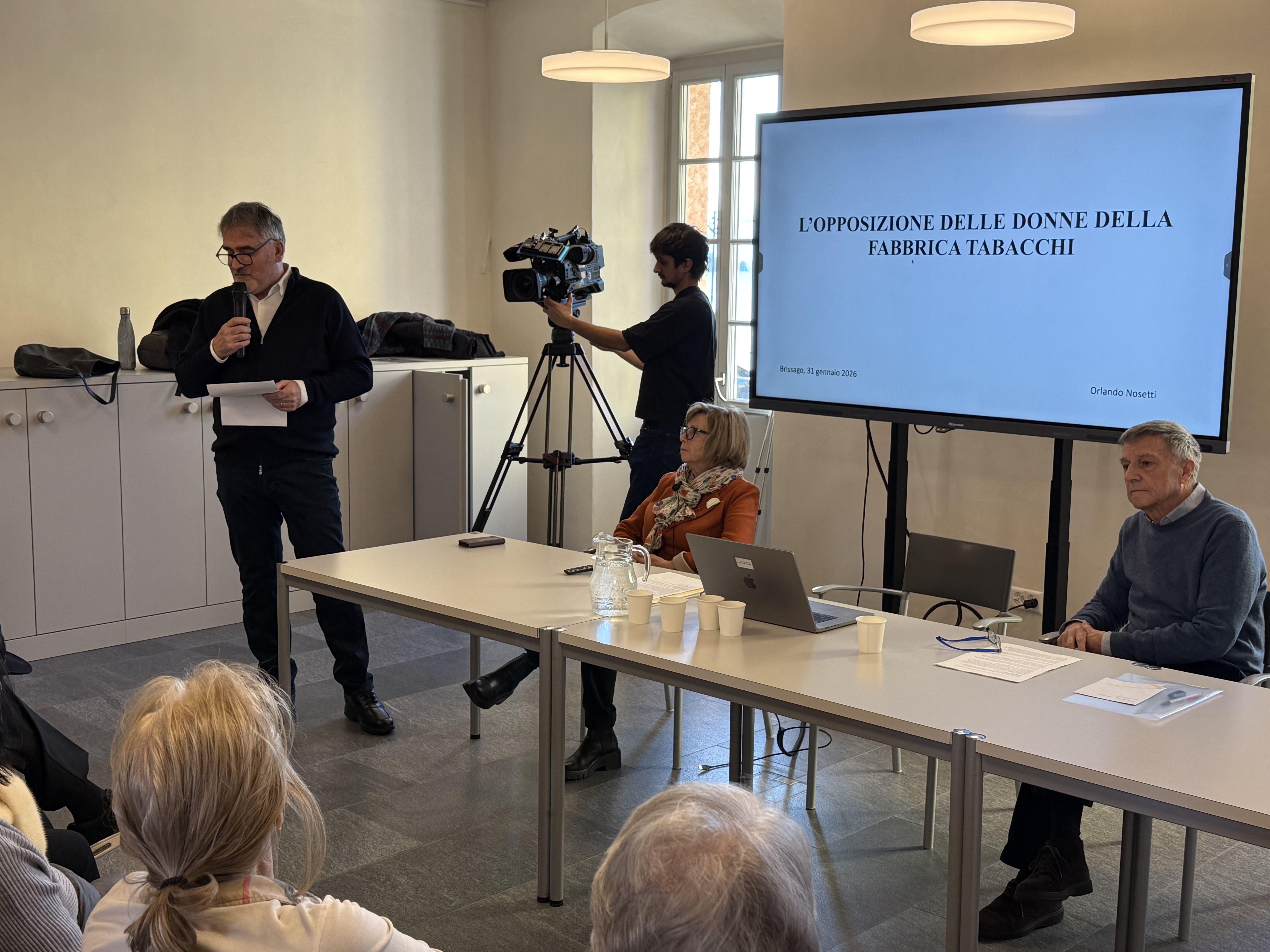 Una conferenza e una targa per ricordare chi siamo stati e chi vogliamo essere.